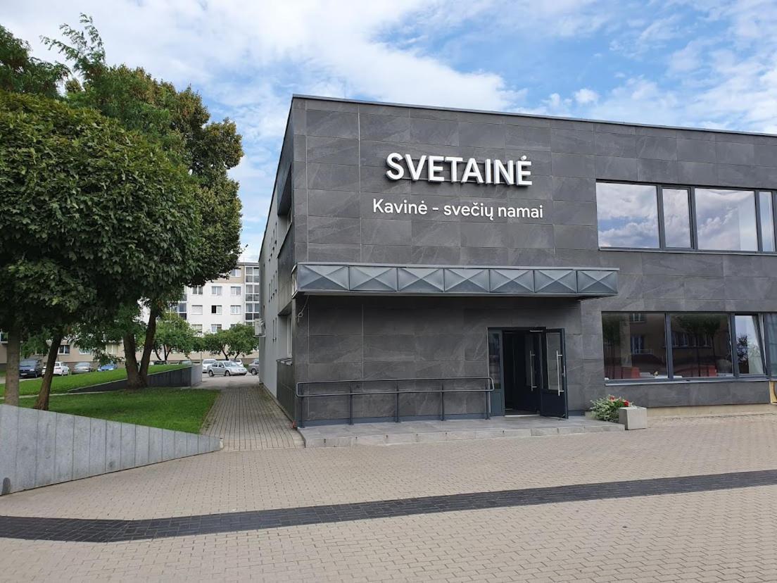Svetaine Hotel Jonava Bagian luar foto